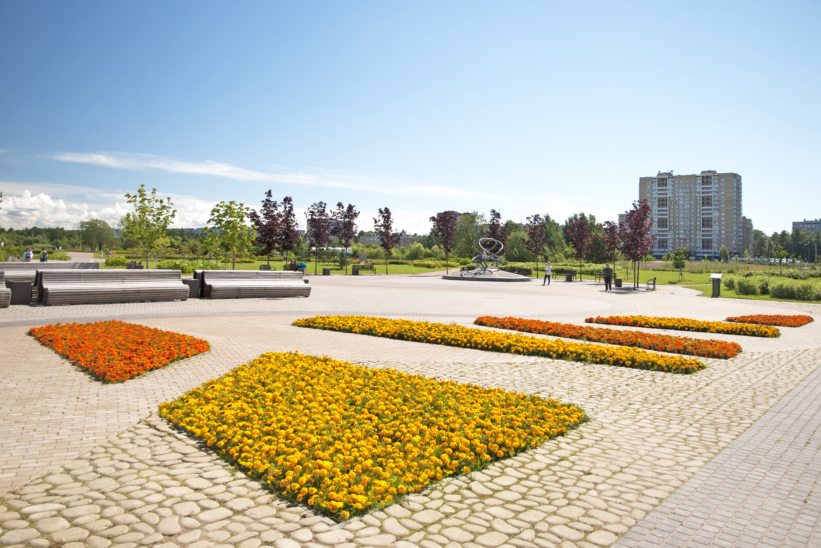 Муринский парк от Гражданского пр. до ул. Руставели